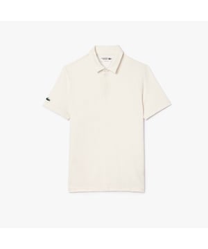 DH7493 Ultra-Dry Anti-UV Mini Print Golf Polo Shirt   Recycled polyester made from manufacturing offcuts Regular fit  straight cut  UPF50+ protection Tested by golf professionals Silicone crocodile on sleeve Ultra-Dry Anti-UV Mini Print Golf Polo Shirt   Recycled polyester made from manufacturing offcuts Regular fit  straight cut  UPF50+ protection Tested by golf professionals Silicone crocodile on sleeve