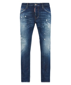 Dsquared2's jeans are a stylish and modern fashion that will give your outfit a unique and exclusive touch. The jacket is made of high quality, and its design is both timeless and modern. Perfect for any occasion.