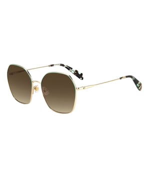 Kate Spade Vrouwen Zonnebril KENNAGSLKSF7H - Materiaal: Metaal - Kleur frame: Blauw - Afmetingen: 57/17/140 mm (Diameter lens / Brug formaat / Lengte veren)