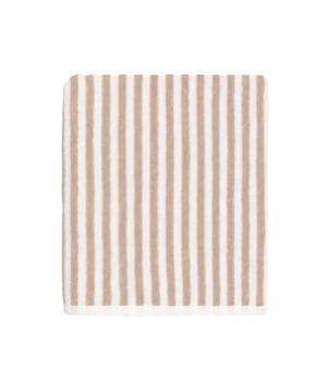 Wrap yourself in the unparalleled comfort of the Hebden Striped Cotton Towel. Crafted from 100% cotton terry, this towel offers a plush, soft touch that feels soft against your skin while being highly absorbent. The timeless striped design, available in a versatile palette of contemporary tones, elevates your bathroom into a serene and welcoming retreat. Combining classic charm with modern sensibility, this durable towel effortlessly balances style and practicality, making it a must-have for any home. Experience the beauty of quality natural materials with a towel that redefines relaxation.
