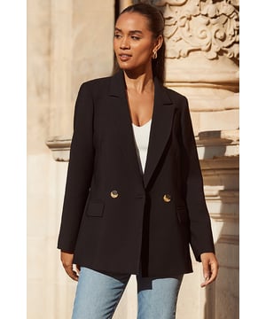 REASONS TO BUY:

Buy now, wear forever
Effortlessly cool relaxed fit
Flattering single-breasted design
You'll wear it for work and play
Throw it over printed dresses
Style with jeans or tailored trousers