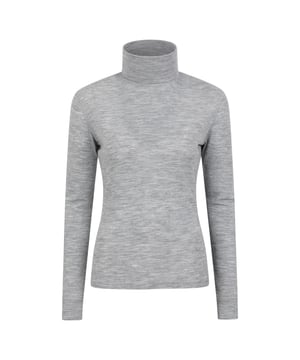 80% Merinowol, 20% Polyester. Ontwerp: Eenvoudig. Mouwtype: Met lange mouwen. Halslijn: Rollenhals. Stoftechnologie: Anti-Bacterieel, Isotherm, Vochtafvoerend, Geurcontrole, Sneldrogend. 180gsm.