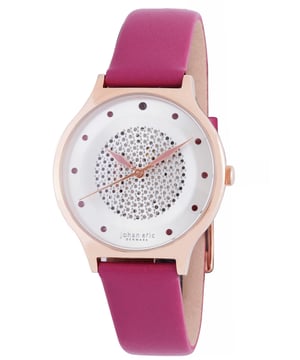 Johan eric: orstead womens silver watch..