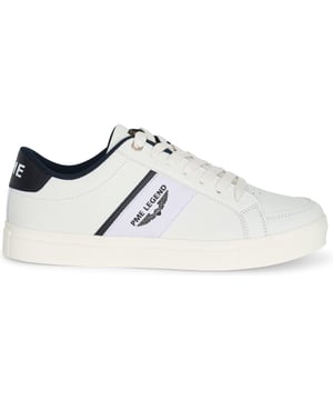 Zapatillas PME Legend para él. Están fabricadas en piel sintética y tejido de alta calidad. La zapatilla tiene una plantilla extraíble de EVA, que proporciona una buena amortiguación.  Marca: PME LegendNombre del modelo: EmissionCategoría: sneakers hombreMateriales: piel sintética/textilColor: blanco, azul