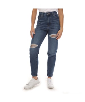 Dames Levis High Waisted Mom Jeans.- Relaxed fit.- Taps toelopende pijpen voor een getailleerde stijl.- Ritssluiting.- 100% katoen.- Ref: 269860035