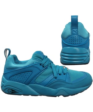Puma trinómico Bog Blaze of Glory reflectante para hombres Entrenarios azules 362188 01 x10a