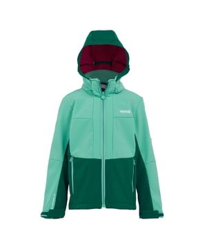 Stof: Softshell, Stretch, Geweven. Ontwerp: Kleurenblok, Logo. Trim: Reflecterend. Stoftechnologie: Ademend, DWR Finish, Lichtgewicht, Waterdicht, Windbestendig, Winddicht, XPT. Halslijn: Kapitein. Mouwtype: Met lange mouwen. Manchet: Lipje met aanraaksluiting. Zip Guard. Eigenschappen van de kap: Afneembare kap, Elastiek. Zakken: 2 onderste zakken, ritssluiting. Bevestiging: Volledige ritssluiting. 10000g/m²/24hrs. Zoom: verstelbaar, zoom met schokkoord. Duurzaamheid: Gemaakt van gerecycled materiaal. 15-16 jaar: 36 in. 7-8 jaar: 26 in. 14 Jaar: 33 in. 13 Jaar: 32 in. 11-12 jaar: 31 in. 9-10 jaar: 28,5 in. 3-4 jaar: 22,5 in. 5-6 jaar: 24 in.