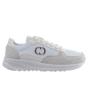 Criminal Damage Chase Lace-Up White Synthetic Mens Trainers CHASE_TRAINER_WHITE