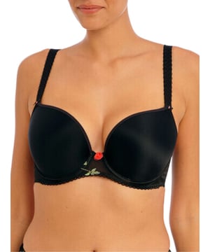 Rose Blossom Moulded Plunge T-Shirt Bra