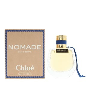 Nomade Nuit d'Egypte, launched in 2024, is an Amber Floral fragrance for women by Chloe. Created by Juliette Karagueuzoglou, this fragrance contains top notes of Ginger, Cinnamon and Myrrh. Middle notes of this fragrance are Kyphi, Broom and Orange Blossom with base notes of Vanilla, Opoponax and Cypriol Oil or Nagarmotha.