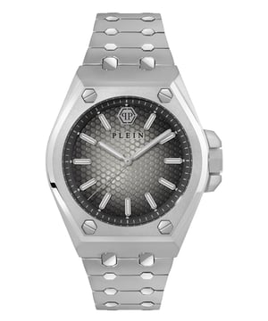 This Philipp Plein Plein Extreme Analogue Watch for Men is the perfect timepiece to wear or to gift. It's Silver 43 mm Round case combined with the comfortable Silver Stainless steel watch band will ensure you enjoy this stunning timepiece without any compromise. Operated by a high quality Quartz movement and water resistant to 5 bars, your watch will keep ticking.