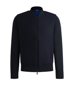 Elevate your winter wardrobe with this stylish and functional zip-up jacket from BOSS. The regular fit and padded front panel offer a contemporary look, while the mixed materials, including wool-rich flannel, ensure both warmth and comfort.
Key Features:

Regular fit
Zip pockets
Ribbed cuffs
Partially lined
Standard length