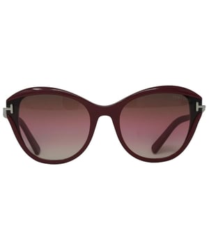 Tom Ford Leigh FT0850 69F Red Sunglasses. Lens Width = 62mm. Nose Bridge Width = 20mm. Arm Length = 135mm. Sunglasses, Sunglasses Case, Cleaning Cloth and Care Instructions all Included. 100% Protection Against UVA and UVB Sunlight and Conform to British Standard EN 1836:2005