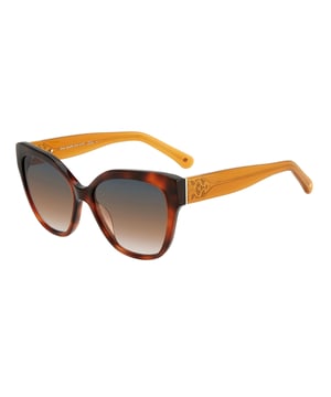 Kate Spade Vrouwen Zonnebril SAVANNAGS086F - Materiaal: Acetaat - Kleur frame: Bruin - Afmetingen: 57/19/140 mm (Diameter lens / Brug formaat / Lengte veren)
