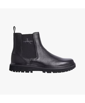 Calvin Klein EVA MID CHELSEA BOOTS Mens Triple Black

 Upper Material: Leather

Lining Material: Textile

Sole Material: Rubber

Closure/Fastening: Pull-On

Features: Comfort,Elasticated Side Panel,Breathable

Heel Type: Block

Toe Shape: Round

Shoe Width: Regular

Item Weight: 0.5 KG

Heel Height: Low (2.5-4.9cm)

Shoe Shaft Height: Ankle

Boot Style: Chelsea Boots

Gift Boxed: No
Product Code: YM0YM007500GJ
