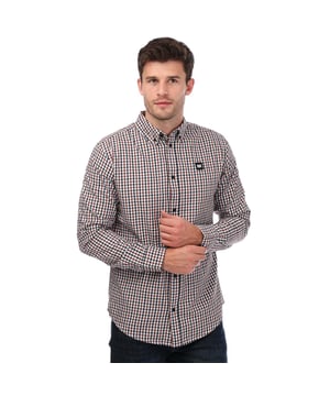 Heren Weekend Offender Barbaro Geruit Overhemd in Multicolour.- Slimme button down kraag.- Knoopsluiting.- Ruitjesmotief.- Klein Weekend Offender logo op de borst.- Normale pasvorm.- 100% Katoen.- Ref: WOSSH505