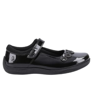 Upper: Leather. Lining: Breathable, Micro Fresh, Sock Lining, Textile. Outsole: Durable, Hardwearing. Heel Guard. Low Heel. Heel Height: 1.8cm. Cut: Low Cut. Design: Flowers, Logo. Toe Style: Round. Fastening: Touch Fastening Strap.