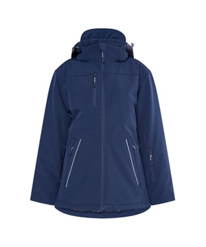 Mit der wattierten Softshelljacke von ICEBOUND sind Sie an kalten und nassen Tagen ideal geschützt. Das leicht tailliert geschnittene Modell in A-Linie überzeugt mit einer funktionalen Ausstattung, die Sie an urbanen Outdoor-Events ebenso unterstützt wie beim Sport oder beim Skifahren. Dafür sorgen die praktischen Taschenlösungen sowie die lichtreflektierenden Biesen. Das wasserabweisende Shellmaterial, die Kapuze mit elastischem Zugband sowie die verstellbaren Ärmelabschlüsse ergänzen das Modell.  Jacket
