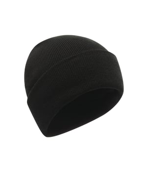 Beanie muts voor volwass Volledig geribbeld, zacht aanvoelend 100% acrylstof Dubbellaags gebreid Hangende stijl of klassieke stijl wanneer gevouwen Beschikbaar in verschillende kleuren.