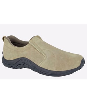 These slip on shoes are designed with premium materials and durability with a premium suede leather upper and durable rubber outsole
- Suede leather upper
- Slip-On fit
- Cushioned footbed
- Heel pull loop
- Padded heel and ankle collar
- Durable rubber outsole
- Elasticated side gussets
