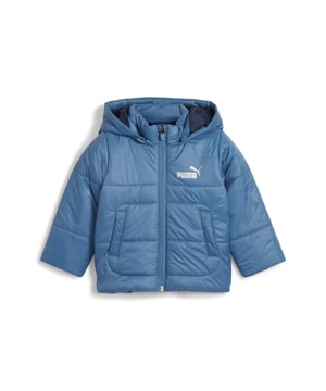 PRODUCT STORY : Keep your little ones cosy as the weather gets cold in this premium padded jacket from PUMA. Featuring warmCELL and windCELL fabric technology designed to protect them from the elements, it's well-equipped for a winter's day adventure. FEATURES & BENEFITS :  warmCELL: Breathable cold weather technology designed to trap heat close to your body and keep you warm during exercise. windCELL: Technology designed to protect against the wind and keep you comfortable during exercise.  DETAILS :  Side seam pockets. Clean cuffs and hem with inner elastication. PUMA No.1 Logo rubber print on left chest. PUMA Wordmark on back.