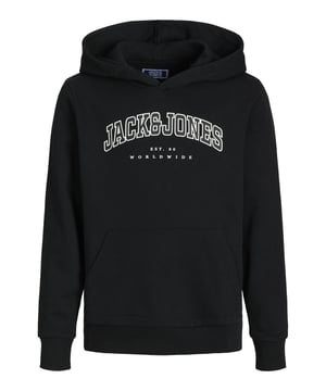 Erleben Sie die perfekte Mischung aus Komfort und Stil mit diesem Kapuzenpullover für Jungen. Die lockere Passform und die weiche Innenseite machen ihn den ganzen Tag über angenehm zu tragen. Eine kuschelige Kapuze bietet zusätzlichen Schutz an kühlen Tagen. Elastische Rippbündchen an Ärmeln und Bund sorgen für einen perfekten Sitz und halten die Wärme im Inneren. Die praktische Kängurutasche bietet Platz für kleine Schätze und hält die Hände warm. Ein dezenter Label-Print verleiht dem Hoodie einen coolen Akzent. Ideal für Schule, Freizeit und Outdoor-Abenteuer. Robust und bequem wird dieser Hoodie schnell zum Lieblingsteil Ihres Kindes. Perfekt zum Kombinieren mit Jeans oder Trainingshosen. Ein Must-Have für jeden Kleiderschrank.
