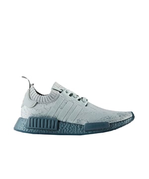 Adidas nmd_r1 Primeknit Frauen hellblaue Trainer