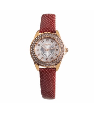 Folli Follie WF1B006STSR - Damenuhr Quarz aus Edelstahl• Material: Edelstahl• Glas: Mineral• Armband: Leder• Farbe: Rosegold• Wasserbeständigkeit: 0 m (0 ATM)• Gehäusegröße: 33 mm