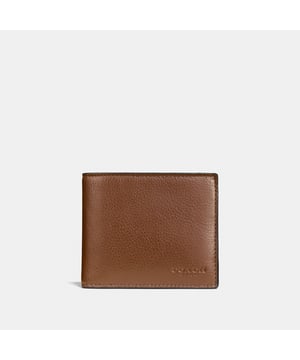 3 in 1 Wallet in Sport Calf Length 11.0cm,  Width 2.0cm, Height 9.5cm