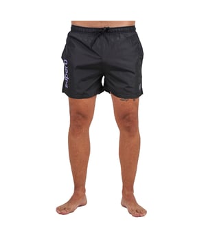 Short swimsuit Superb.
 Medium style length.
 Elastic rubber waistband with laces.
 Brand print.
 Seams seen in tone.
 Side pockets.
 Like and soft fabric.
 Composition: 100% polyester
 Care:
Wash at a maximum temperature of 30º
 -Does not allow dryer
 -It does not support dry cleaning
 -Allows the use of iron
 -Hand wash