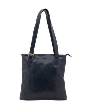 Bolso bandolera para mujer. El cierre es con cremallera. Hay dos bolsillos internos con cremalleras. Los bolsillos externos están ausentes. Falta la correa para el hombro. El asa es regulable en piel. Hay dos compartimentos internos. El material exterior es auténtica piel de vacuno. Internamente está forrado en algodón. Medidas: 33x35x8 cm. Hecho en Italia