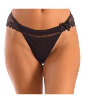Braguitas Carla mujer Selene.
Color Marrón

Bikini de encaje. Combina con modelo Carla.
Una prenda cómoda y femenina ideal para el día a día de la mujer.

Composición:  56% Poliamida, 19% Viscosa, 18% Elastán, 9% Poliéster

Lavar a mano. 
Temp. máxima 30º.
No planchar. 
No usar lejía.
No usar secadora.
No lavar en seco.