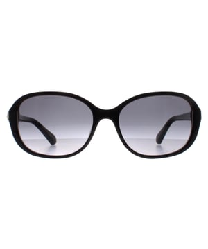 Las gafas de sol Kate Spade Buttefly Womens Black Gold Dark Grey Gradient Izabella/G/S cuentan con una distintiva montura butterfy fabricada en acetato de primera calidad, que ofrece durabilidad y un ajuste cómodo y ligero. Las lentes degradadas proporcionan una excelente protección UV, asegurando que tus ojos estén protegidos de los rayos dañinos a la vez que añaden un toque chic a tu look.