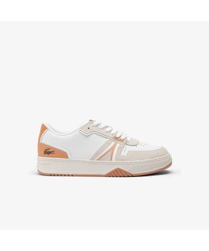 • Court sneakers • Leather Upper • Tumbled leather overlays • Split suede toe guard and facing • Matt padded nylon tongue • Mesh lining • Crocodile branding in an embossed print to heel.