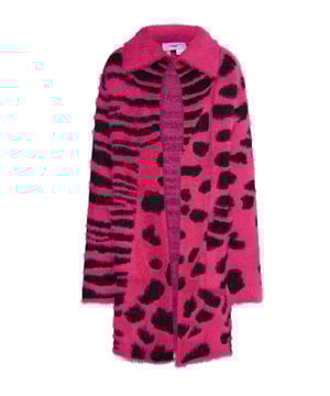 Mit einem wilden Mix aus Leo und Zebra gehst Du mit der myMo KIDS Strickjacke auf Herbst-Winter-Safari. Der weiche, gebürstete Strick trägt sich super angenehm und lässt sich ganz einfach mit Jeans kombinieren. Der lockere, offene Fit mit Kragen wird garantiert der Favorit im Kleiderschrank.  Strickcardigan