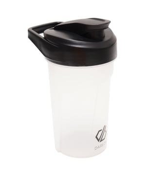80% Tritan Copolyester Plastic, 10% Polypropylene, 10% Polyethylene. BPA Free, Food Safe. Carry Handle, Flip-Top Spout, Mixing Ball, Screw Top Lid. Design: Logo. Capacity: 0.5L.