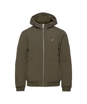 Packen Sie sich warm ein mit der Softshell-Jacke von Lyle & Scott. Das minimalistische, schlichte Design mit elastischen Ärmelbündchen, verstellbarer Kapuze, zwei unteren Taschen und einer Brusttasche für die kälteren Monate macht diese regulär geschnittene Jacke zum perfekten Lagenlook.