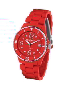 Haurex Italy: Womens Make Up Red Watch
