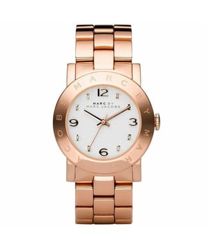 Specification Details Brand Marc by Marc Jacobs Model MBM3077 Barcode Number 691464715144 Gender Women's Case Size 36 mm Case Material Stainless Steel Case Colour Rose Gold Dial Colour White Band Material Stainless Steel Band Colour Rose Gold Movement Quartz Chronograph No Water Resistance 5 ATM