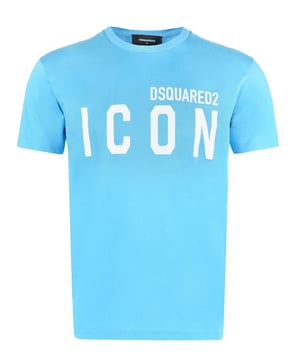 Dsquared2 Icon Printed T-Shirt in Blue