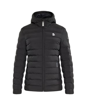 Die Temperaturen sinken, dann ist es Zeit für die wattierte und warme Winterjacke von Schmuddelwedda. Überzeugend in Design und Funktion bietet sie durch die Beschichtung eine wind- und wasserdichte Oberfläche, die zusammen mit den nahtlosen, wattierten Kammern für Wohlbefinden sorgt. Die große Kapuze, die seitlichen Reißverschlusstaschen sowie ein elastisches Saumband sorgen für optimalen Schutz. Für den coolen Schmuddelwedda-Look sorgen diverse Logo-Details.  Übergangsjacke / Winterjacke