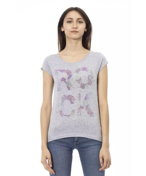 Camisetas y Tops de Algodón Grises
  Diseño de manga corta con cuello redondo
  Impresión frontal para mayor singularidad
  Hecho de algodón de calidad
  Cómodo y duradero
  Opción versátil para varios conjuntos
Material: 90% Algodón 10% Viscosa