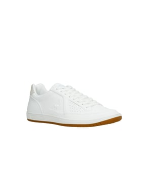 Le Coq Sportif Icons S Lea Lace-Up White Smooth Leather Mens Trainers 1810191