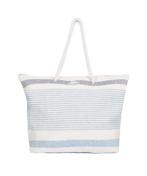 Materiaal: 50% canvas katoen. 50% Polyester. Vak met rits. Binnenin kostbaarheden compartiment. Katoenen handvatten. 25L capaciteit.