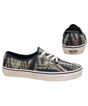 Vans authentische Herren -Trainer Unisex Schnürschuhe Plimsolls Textile 18bgy5 D10