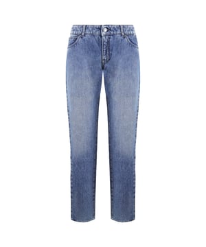 Emporio Armani Slim Fit Washed Light Blue Jeans 6Y2J75 2D40Z 0906