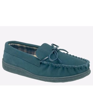 Introducing the Mokkers Adie Men's slippers, where classic style meets superior comfort. Crafted with a real suede upper, these slippers offer a luxurious feel and timeless appeal. The textile lining ensures your feet stay cozy, making them perfect for lounging at home. Designed with a durable rubber outsole, they provide excellent longevity. 
 - Real suede upper 
 - Moccasin style 
 - Textile lined 
 - Durable rubber outsole