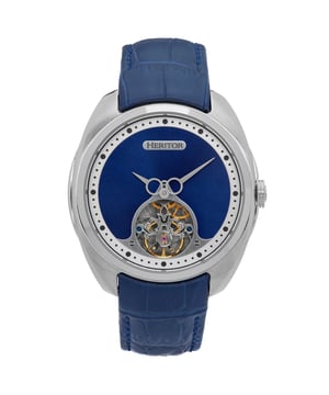316L roestvrijstalen behuizing van chirurgische kwaliteit; Jeweled M2701-1A automatisch uurwerk; Juweellagers: 22 juwelen; 41 uur gangreserve; Slagen per uur (BPH): 21600/uur; Saffier-gecoat mineraal kristal; Semi-skelet wijzerplaat; Observatiekast terug naar bezichtiging Uurwerk; Echt lederen band; Logo-gegraveerde roestvrijstalen sluiting; 46 mm doorsnee; 5 ATM waterbestendigheid;