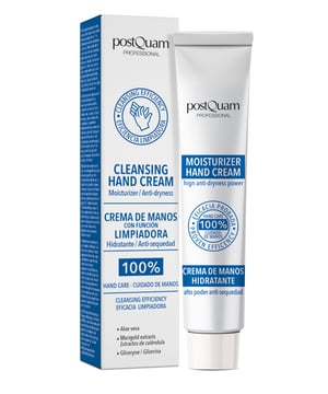 Crema de manos con función limpiadora. Limpia e hidrata tus manos al instante. No es necesario el uso de agua. Protección activa contra virus y bacterias consiguiendo una rápida higiene de manos. Con función hidratante.