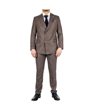 Geef uw formele kleding een boost met ons klassieke bruine herenpak met dubbele rij knopen, met een tijdloze blazer met dubbele rij knopen voor extra verfijning en stijl. Productontwerp Bullet Points: Veelzijdige formele kledingset: Bevat een blazer met dubbele rij knopen en een bijpassende broek, waardoor een complete en veelzijdige outfit ontstaat die geschikt is voor zakelijke bijeenkomsten, bruiloften of andere formele evenementen. Premium materiaal: Gemaakt van hoogwaardige materialen, waaronder 50% wol, 35% polyester en 15% viscose, wat zorgt voor comfort en duurzaamheid gedurende de dag of avond. Stijlvol ruitpatroon: het ruitpatroon voegt een vleugje verfijning toe aan uw formele look, terwijl het grijze kleurenpalet de veelzijdigheid vergroot, waardoor gepersonaliseerde ensembles met verschillende overhemden en accessoires mogelijk zijn. Tijdloos ontwerp met dubbele rij knopen: zorgt voor een gepolijste en verfijnde look die geschikt is voor diverse formele gelegenheden, waardoor uw algehele uitstraling wordt versterkt met zijn klassieke uitstraling. Strak, op maat gemaakt uiterlijk: de stof is zorgvuldig geselecteerd om een ​​luxueus gevoel te geven en tegelijkertijd een fris en op maat gemaakt uiterlijk te behouden, zodat u er scherp en gedistingeerd uitziet. Maten Jas- en broekmaat 36R: 36" (borst) 30" (taille) 38R: 38" (borst) ) 32" (taille) 40R : 40" (borst) 34" (taille) 42R : 42" (borst) 36" (taille) 44R : 44" (borst) 38" (taille) 46R : 46" (borst) 40 " (Taille) 48R : 48" (Borst) 42" (Taille) 50R : 50" (Borst) 44" (Taille) 52R : 52" (Borst) 46" (Taille) 54R : 54" (Borst) 48" ( Taille)